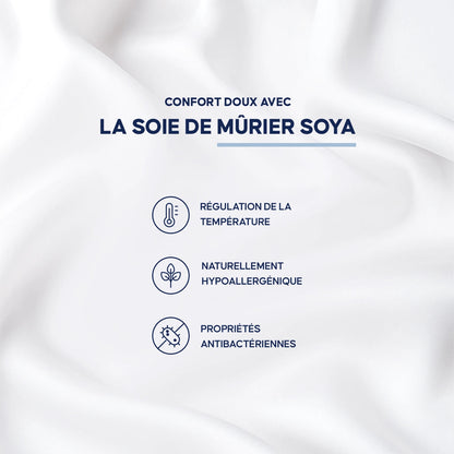 Housse de Couette en Soie Naturelle Soya